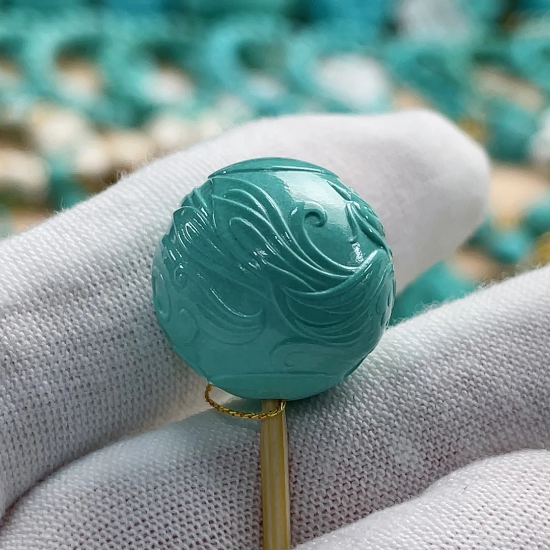 绿松石珠宝奇石未镶嵌