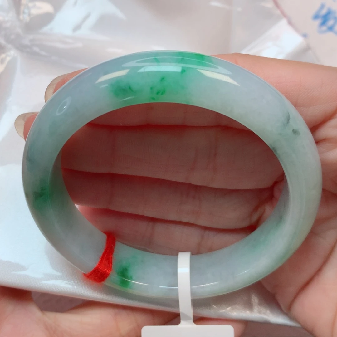 翡翠手镯未镶嵌55.5圈
