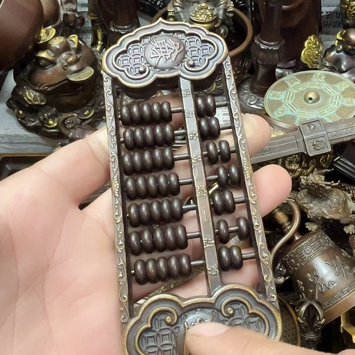 顺顺利利，铜器摆件