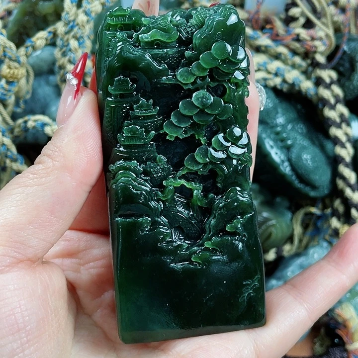 和田玉把件未镶嵌