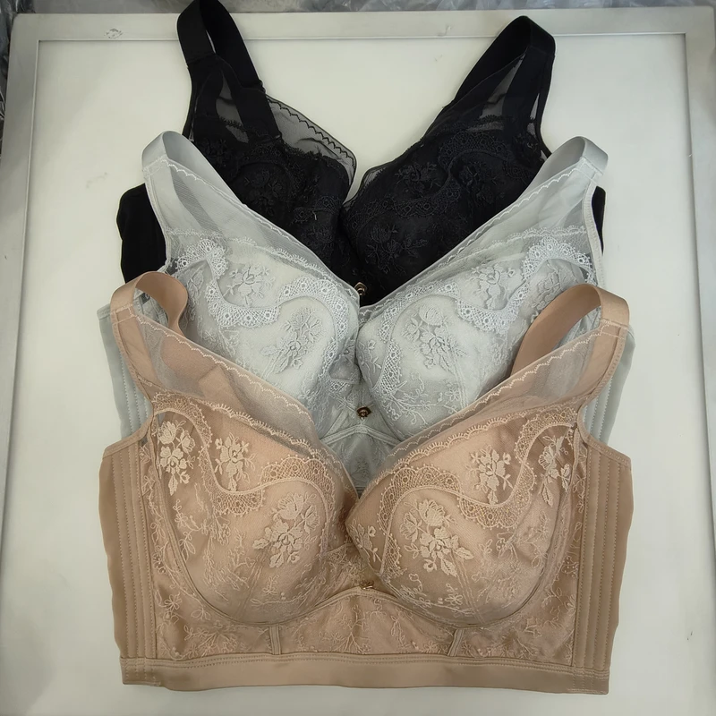 9358 记忆软钢圈CD杯薄杯全罩杯 宽肩带舒适透气文胸34-40