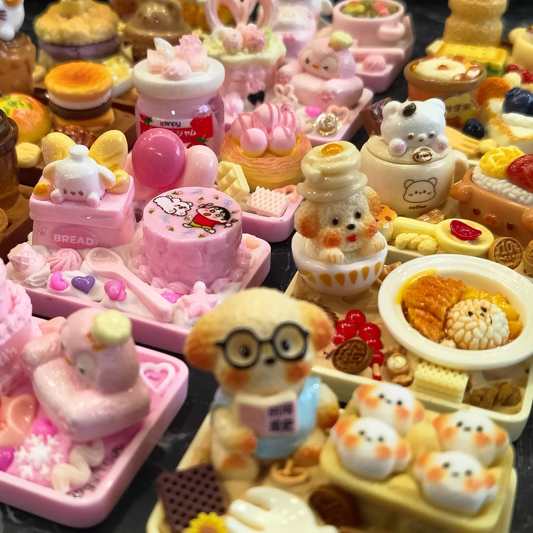 【DIY】迷你真食玩树脂冰箱贴