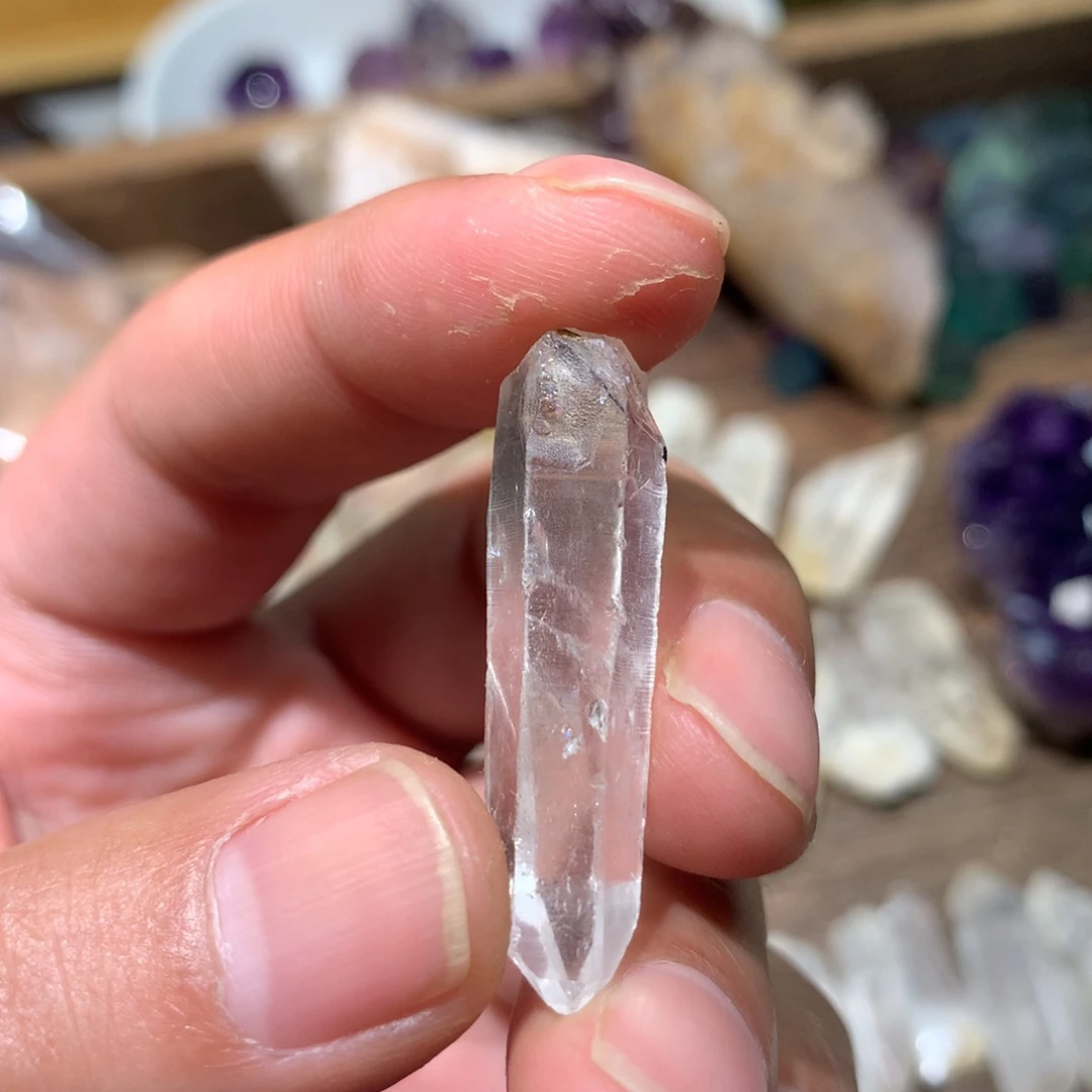 水晶喜马拉雅未镶嵌盐**生