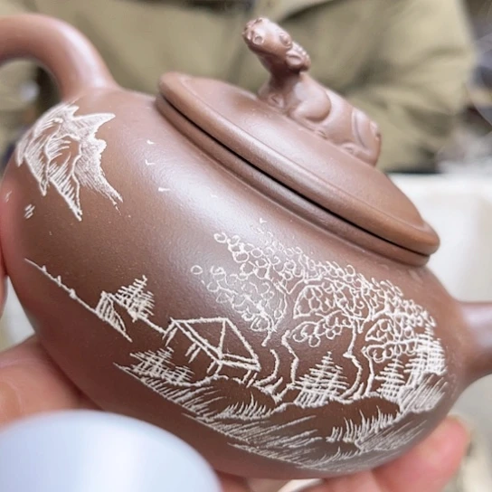 紫砂茶壶今天不知道为什么