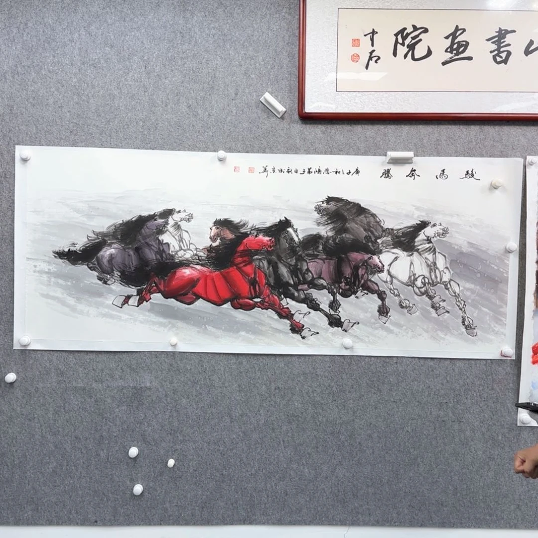 书法书法作品多次参加