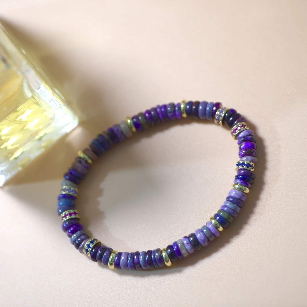 舒俱来（S）炫彩药片手串手镯SYSJL2401 8804（）