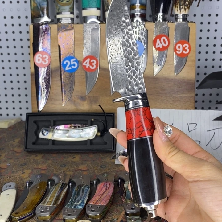 大***马金属水果刀刀具系列