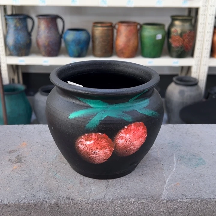 6.18-1微瑕红果土陶