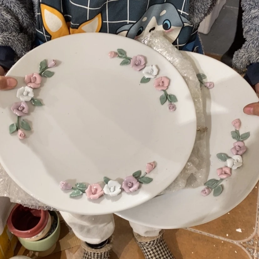 【闪购商品】摆件海*两个大陶瓷摆件瑕疵特卖