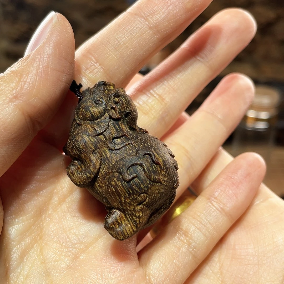 【闪购商品】沉香木吊坠用****5越南芽庄金丝白奇楠