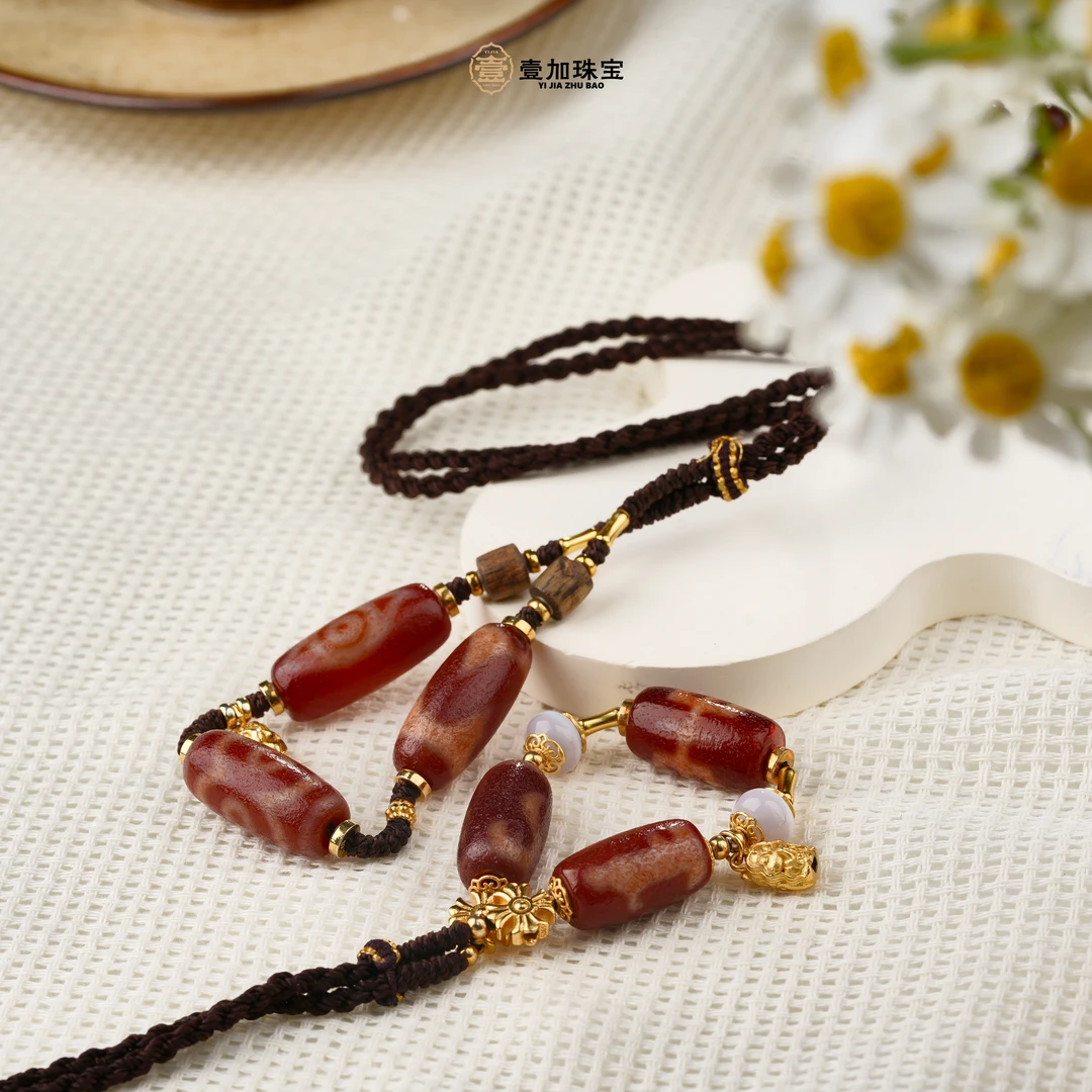 壹加小青|美鸿红肉多宝锁骨链系列多样性发一