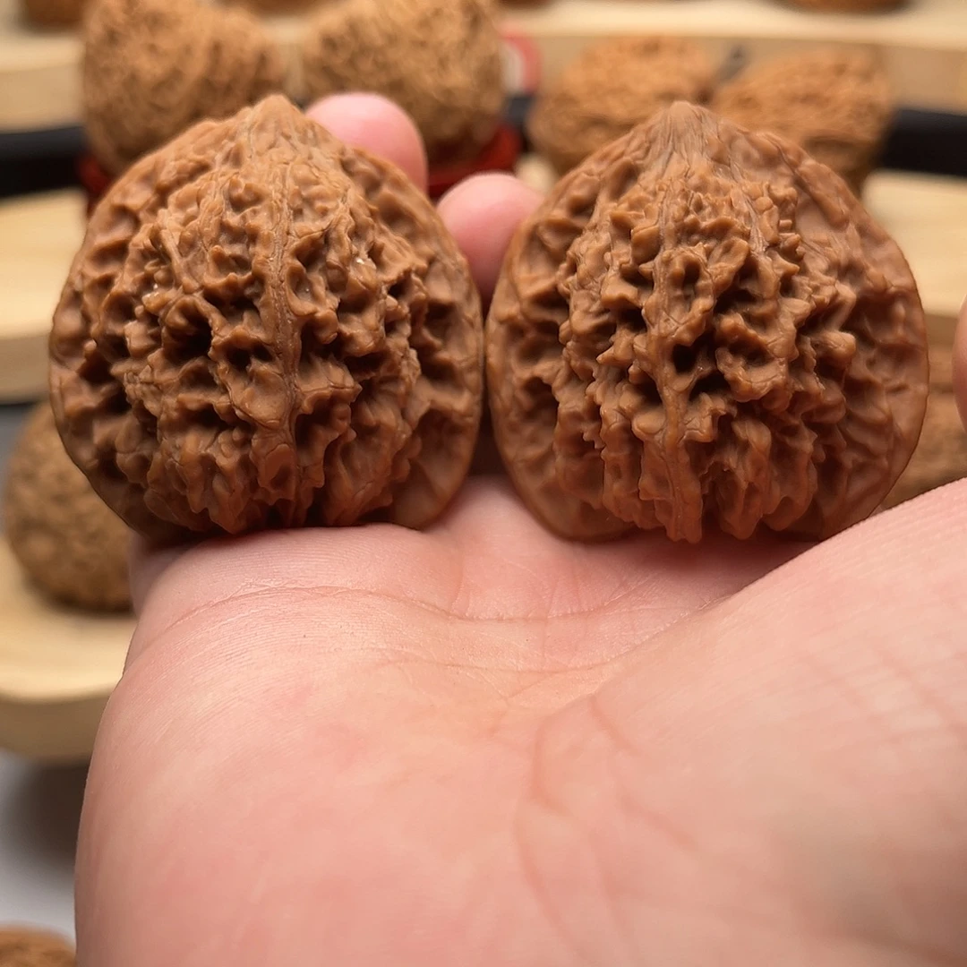 吊坠文玩核桃45百花山