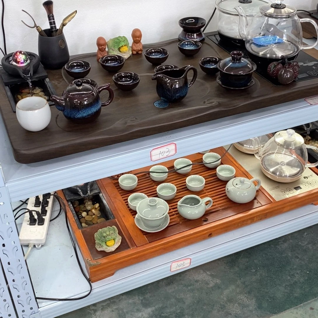 流水茶盘茶具套装家用