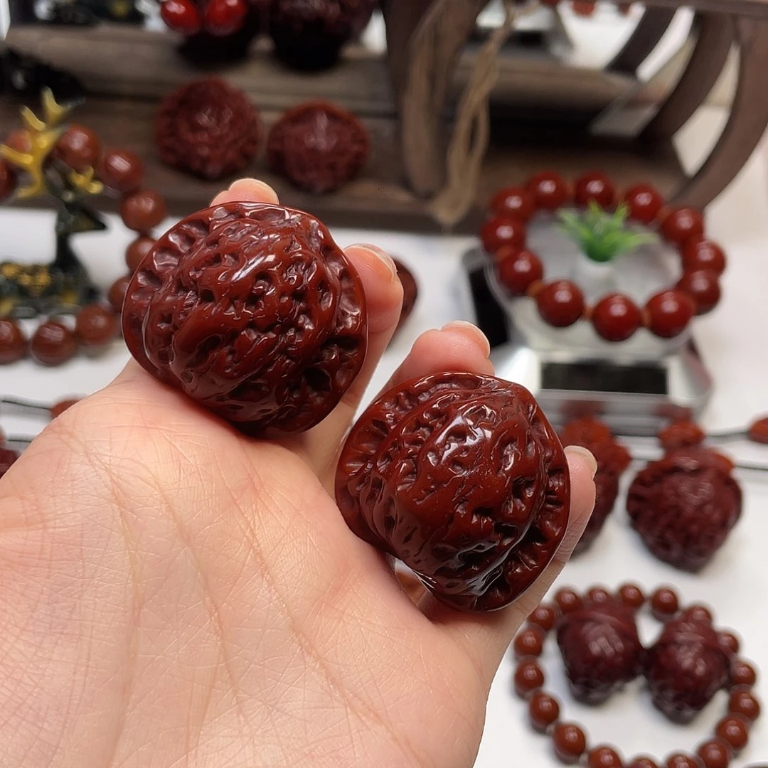 吊坠橄榄核核桃京公子官帽37