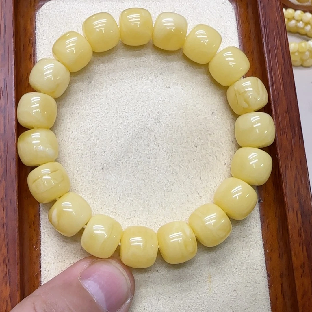 蜜蜡未镶嵌手串蜜蜡手串