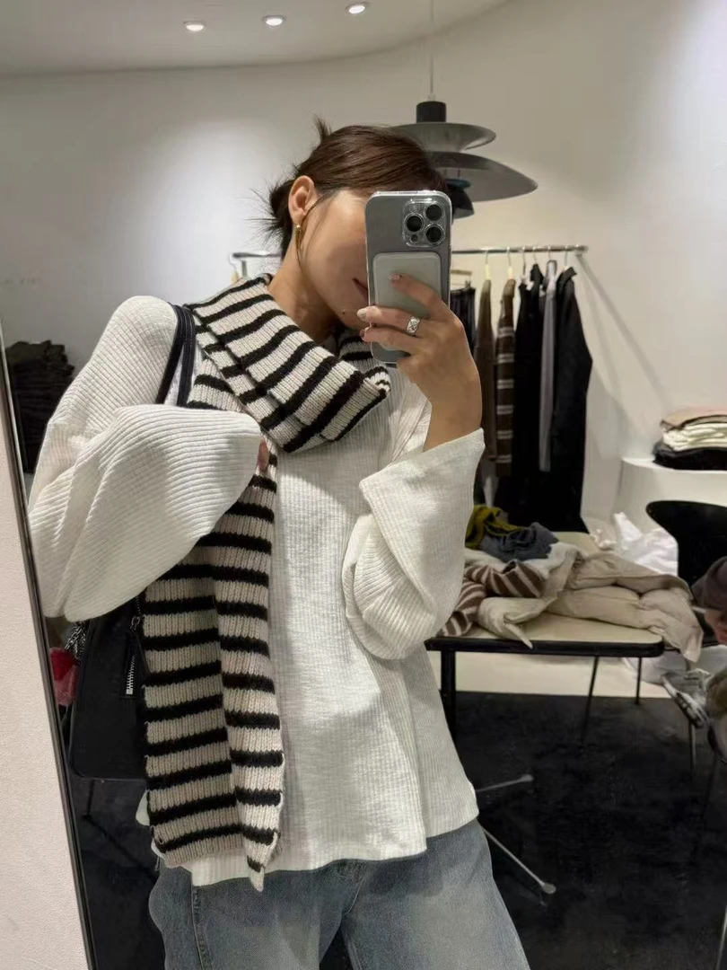 【NO退NO换】韩国丨舒适主义竹节棉双色基础百搭经典打底