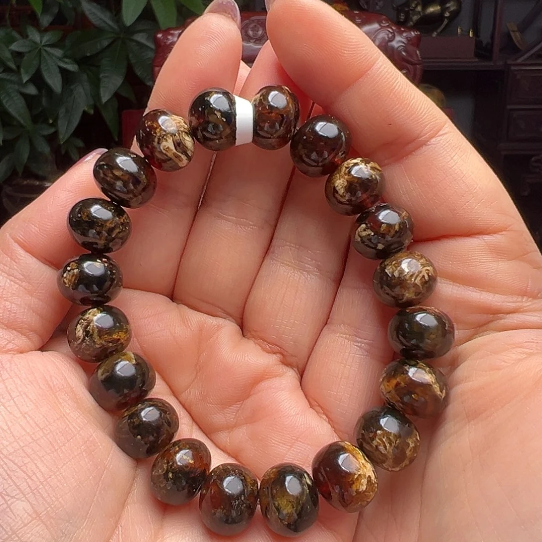 琥珀未镶嵌裸石抚顺琥珀10446十二