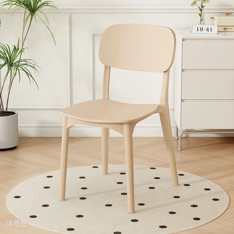 全国包邮塑料休闲椅子可叠放商用靠背椅家用加厚餐椅餐厅