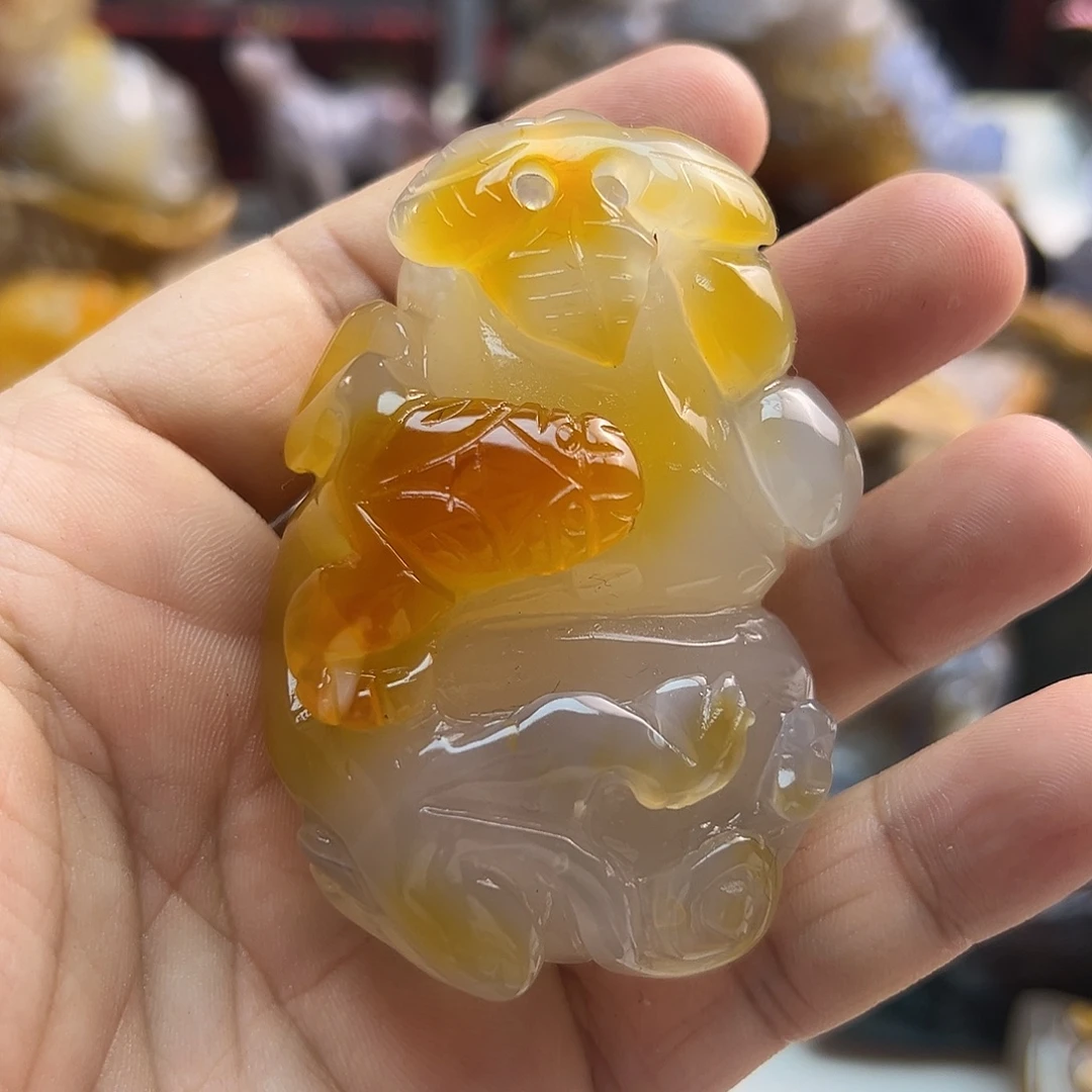 玛瑙/玉髓未镶嵌颈饰