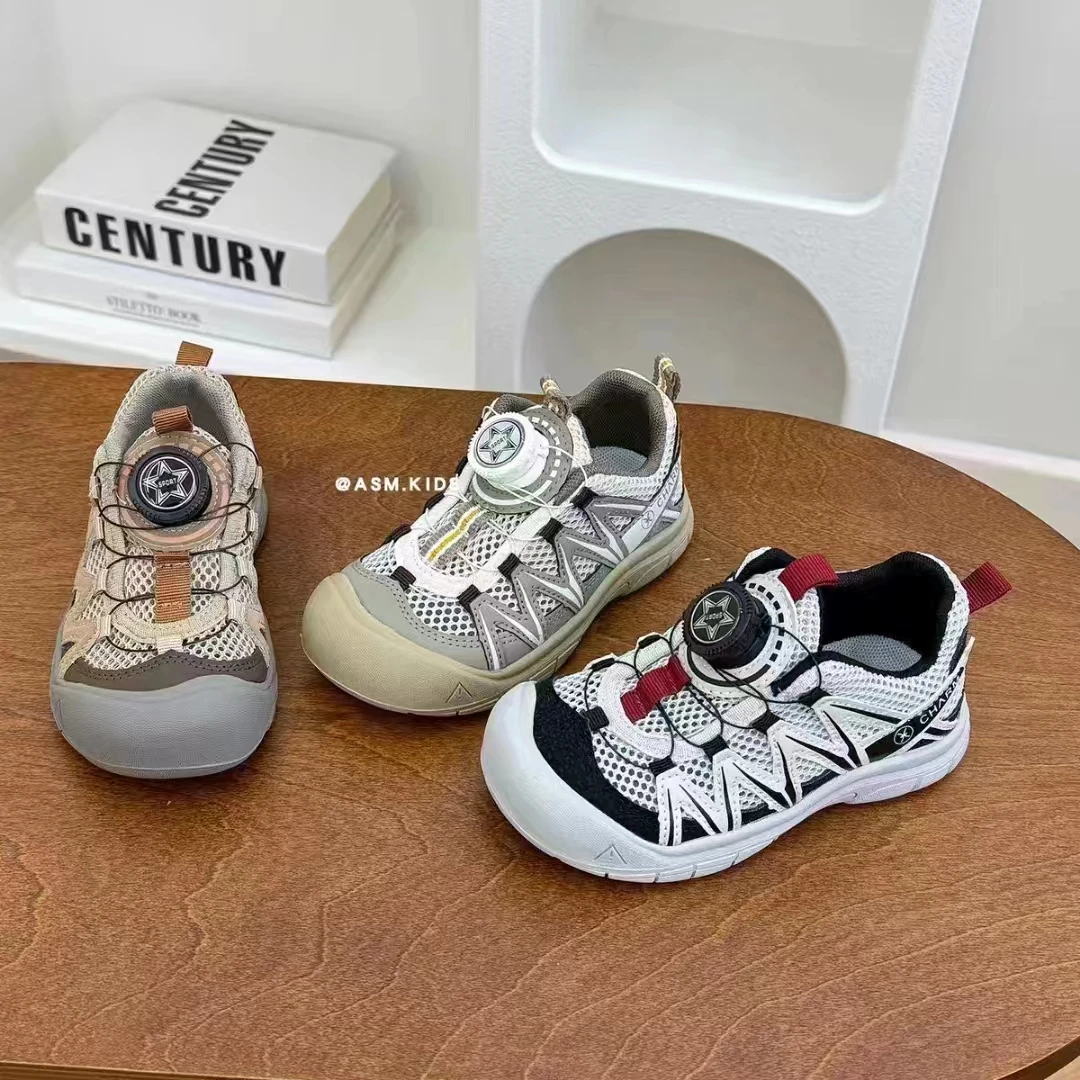 【新疆包邮】311男童夏季包头运动凉鞋镂空防滑沙滩鞋