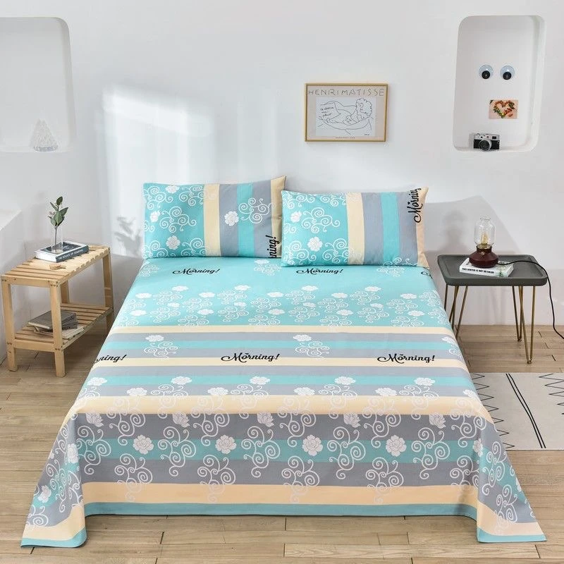 【早安绿】加厚加密老粗布床单秋冬保暖大炕单单人床单双人床单家纺