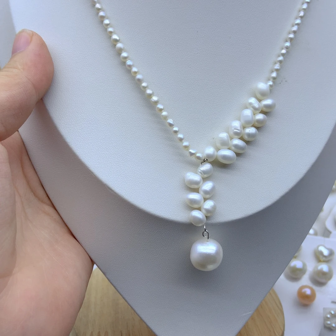 耳饰未镶嵌淡水珍珠