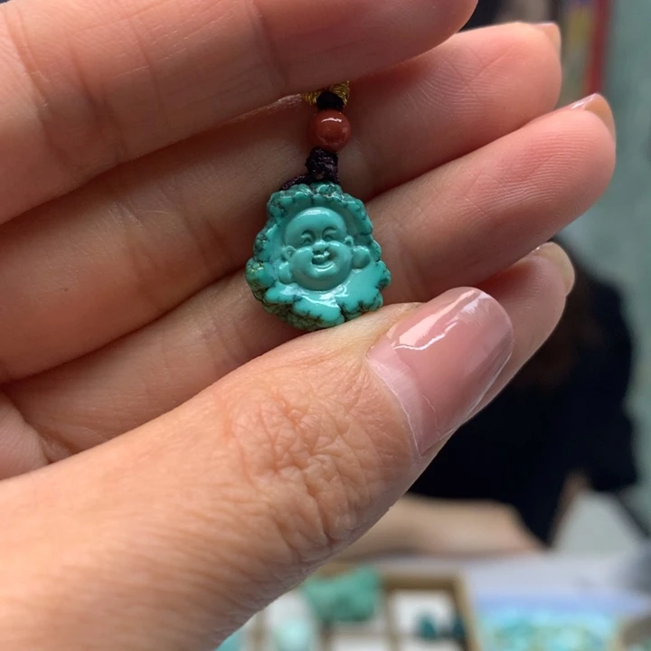 绿松石未镶嵌配饰