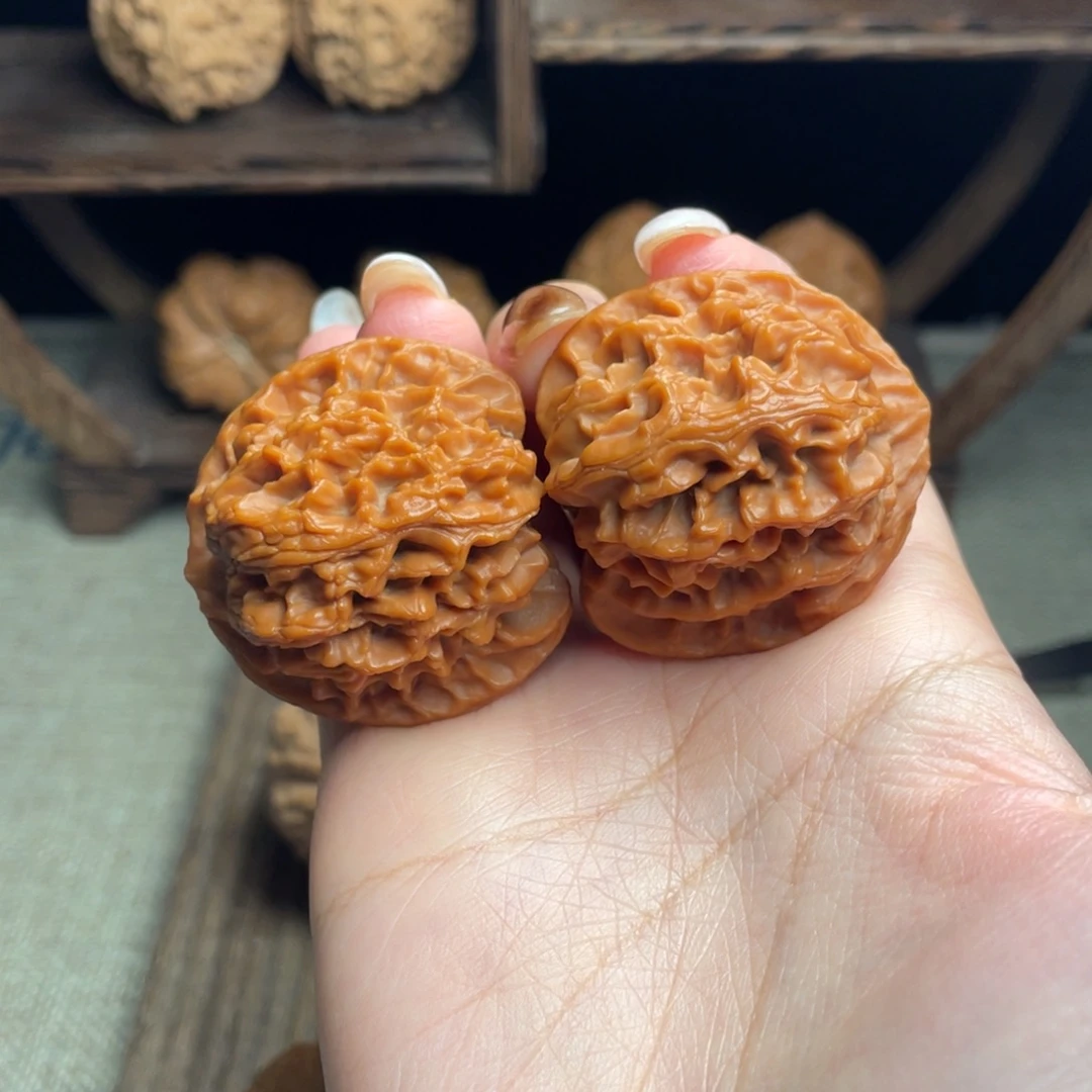 吊坠文玩核桃苹果园38 全品打底精配