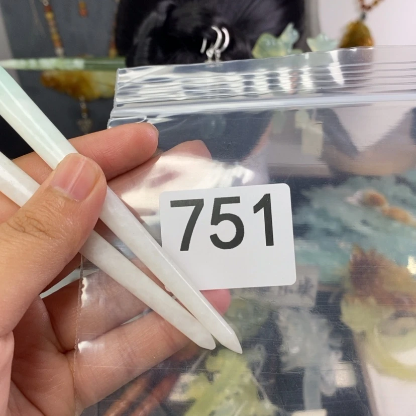 【闪购商品】岫玉发饰未镶嵌秋*忆