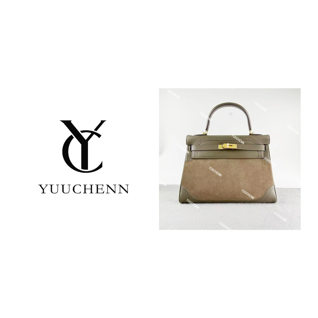 YUUCHENN/28cm原创设计高定真皮包 HH5083