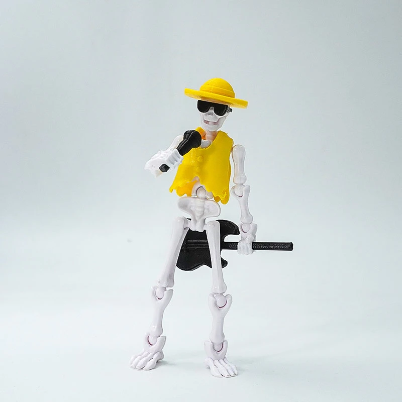 创意拼装玩具骷髅骨节人dummy13拼装版益智玩具积木摆件礼物男生