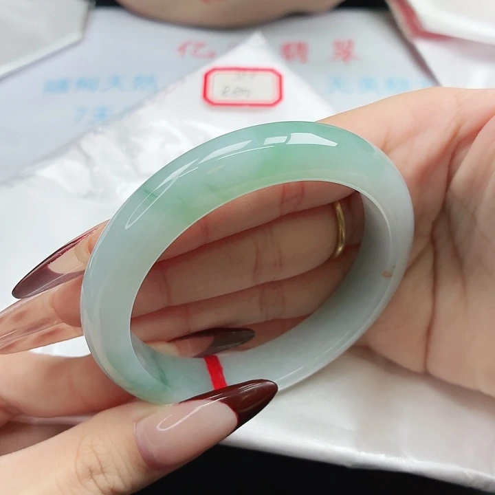 未镶嵌手镯翡翠57-58圈口