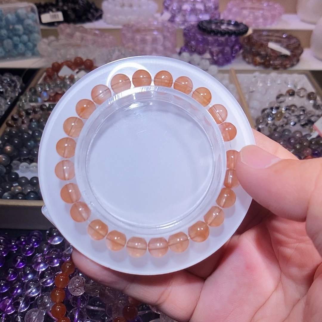 水晶手链未镶嵌红兔毛7.5mm