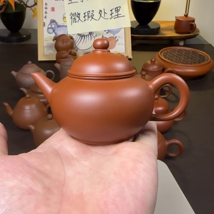 茶壶紫砂100cc水平