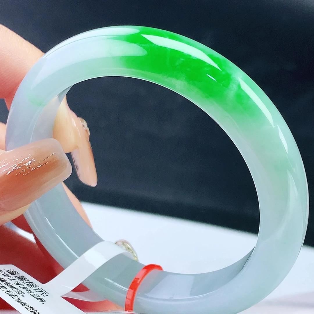 未镶嵌手镯翡翠53圈