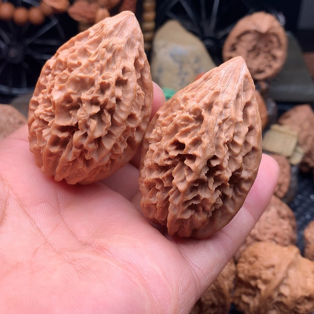 文玩核桃把件全品招财鼠柳叶鼠38高58