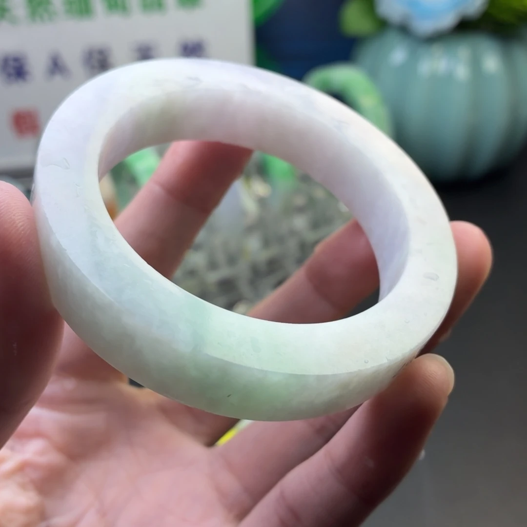 定制翡翠未镶嵌品质强推甜甜的春彩