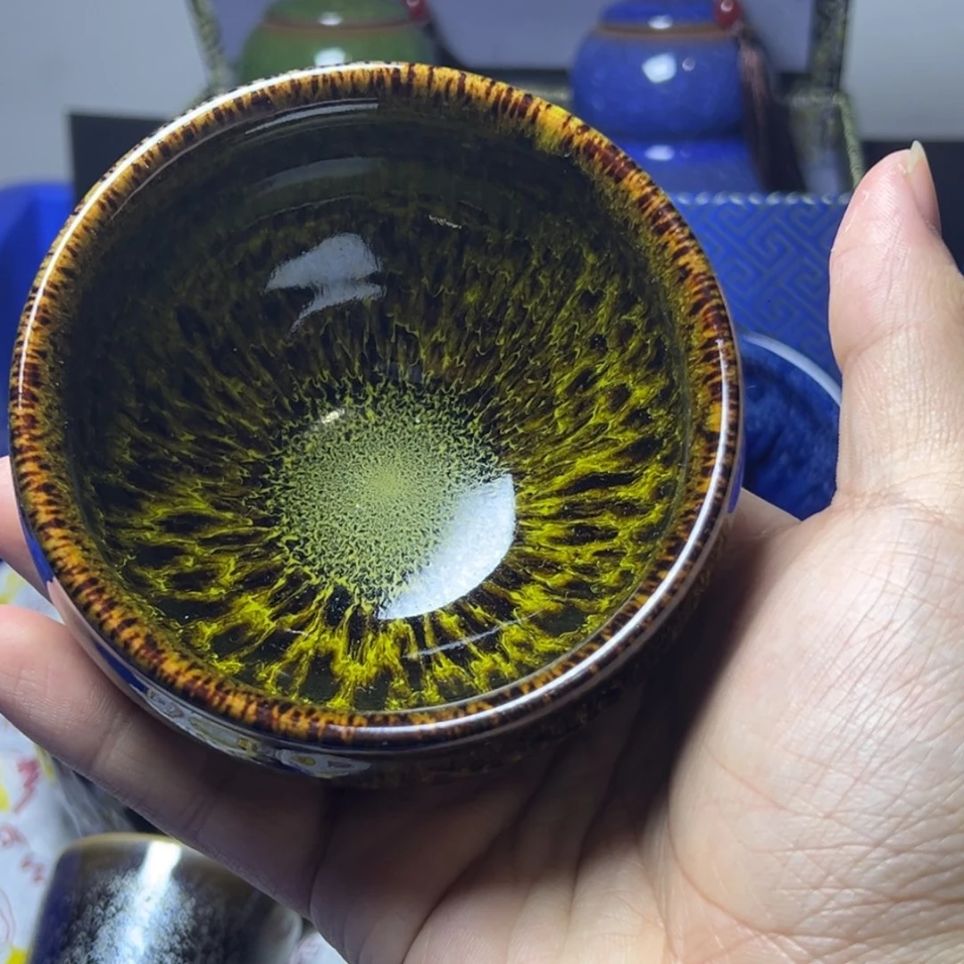 茶盏建阳建盏喝茶主人杯