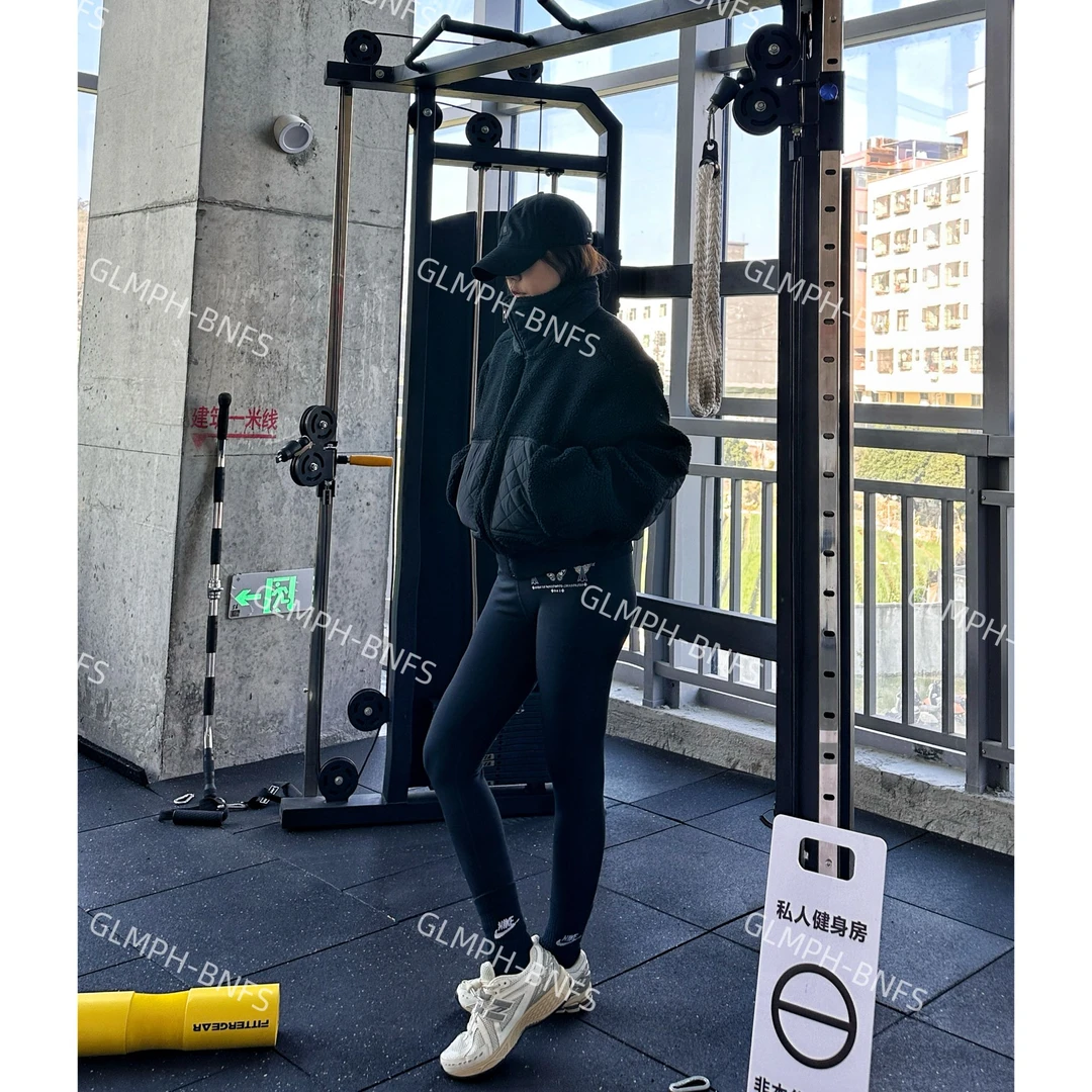 GLMPH-BNFS【不忘初心】宽松立领拉链毛绒冬季百搭秋冬上衣-699