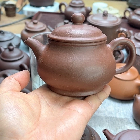 紫砂茶壶本山原矿