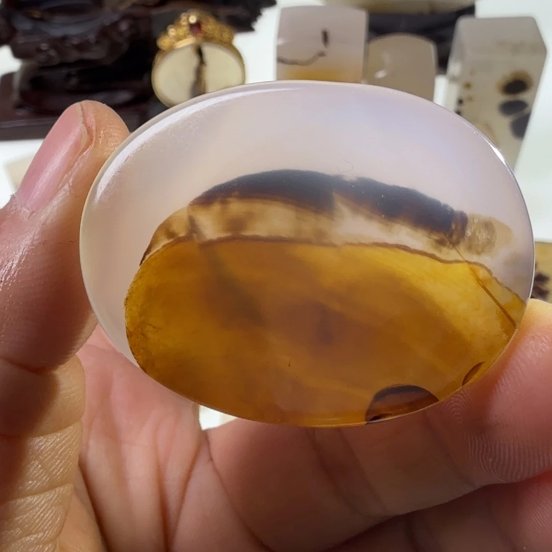 玛瑙/玉髓未镶嵌珠宝半成品