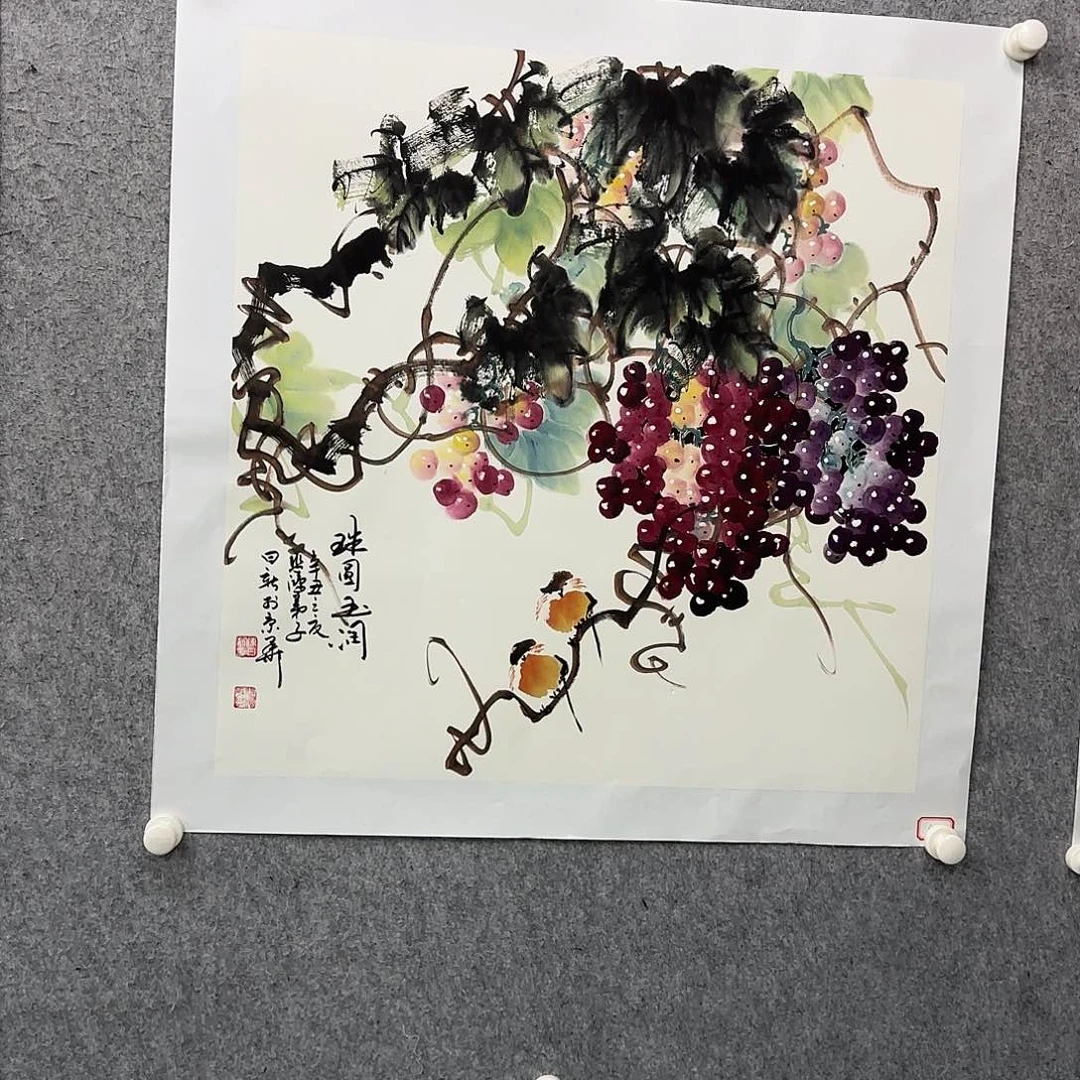 书法作品多次参加
