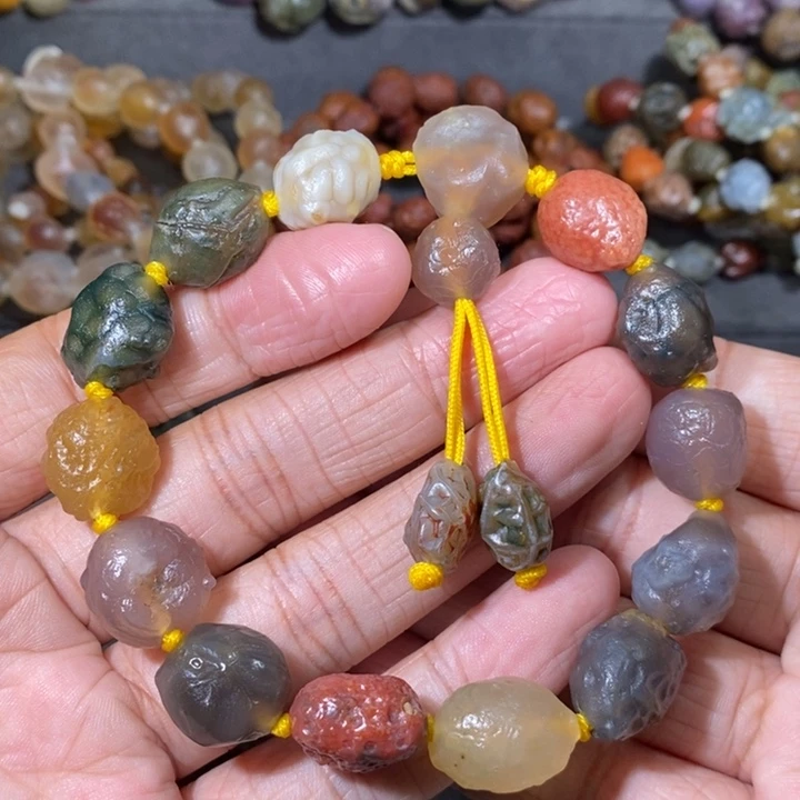 未镶嵌玛瑙/玉髓珠宝奇石