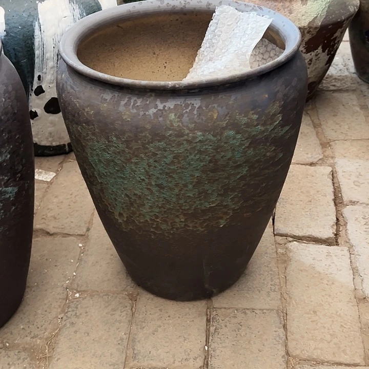 景德镇精品花盆栽适合口30高40