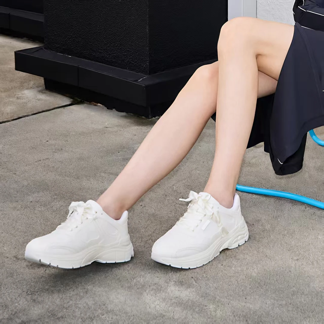 CHARLES&KEITH新款女鞋厚底运动鞋单鞋C-841