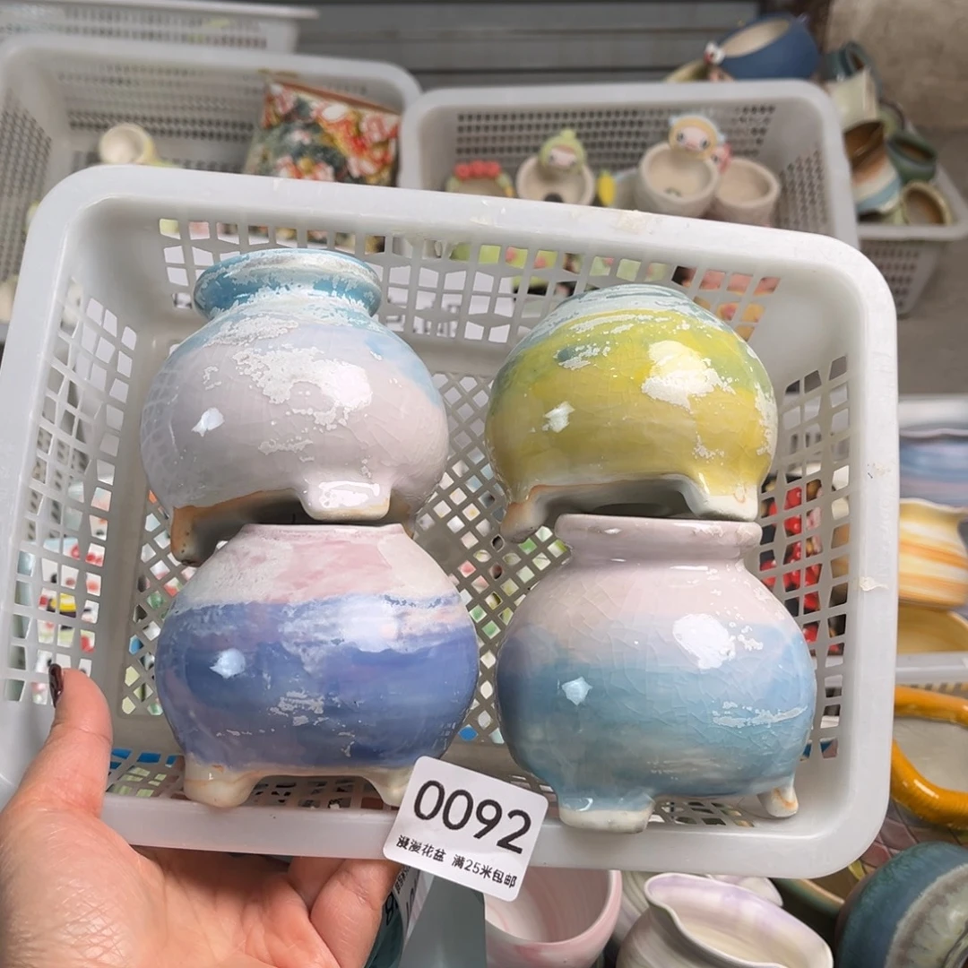 0092口5景德镇手工制作瑕疵