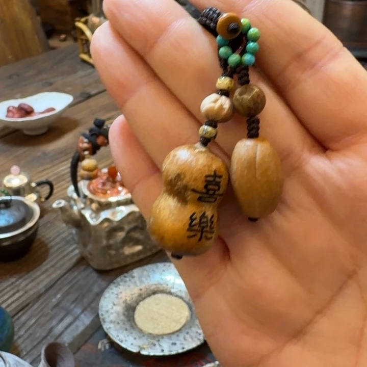 二*葫芦钮茶具摆件摆件