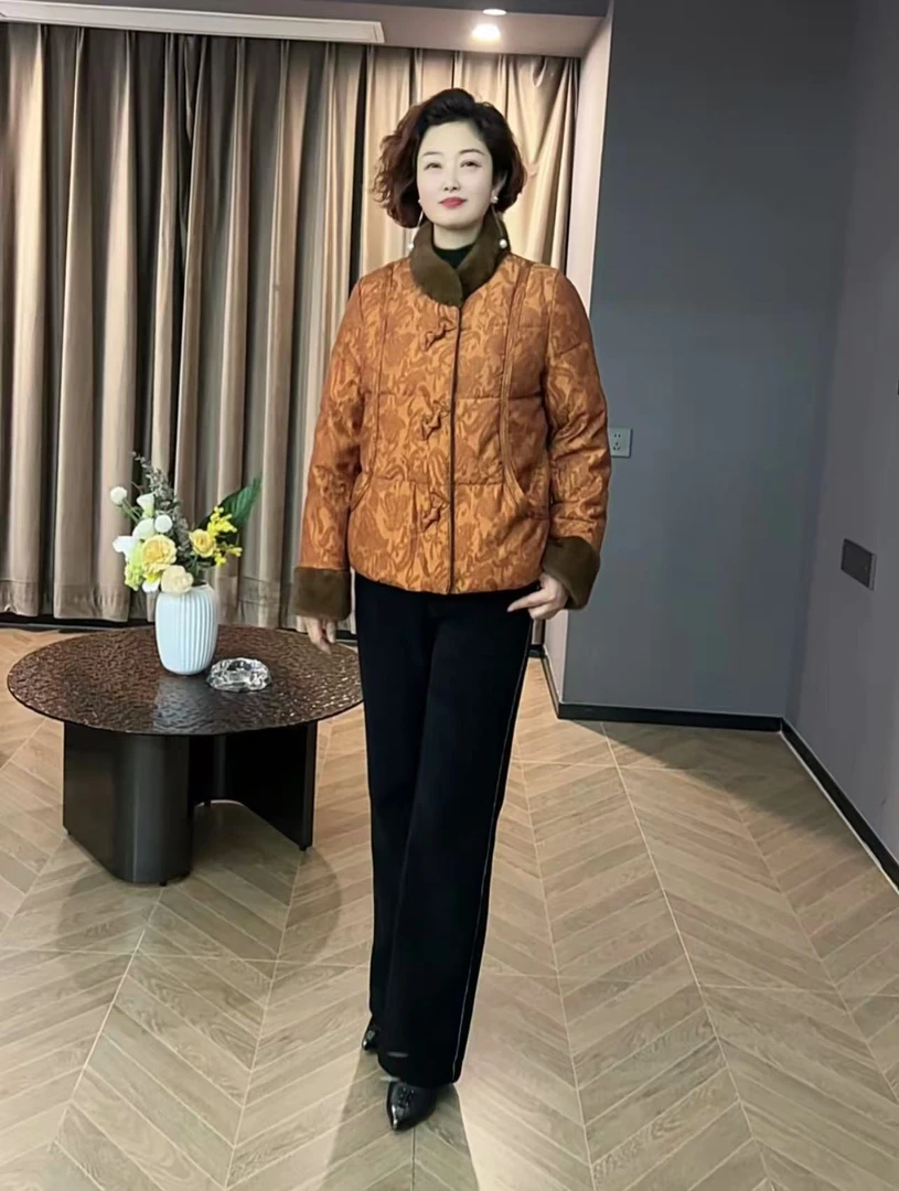 2025时尚鹅绒服96081