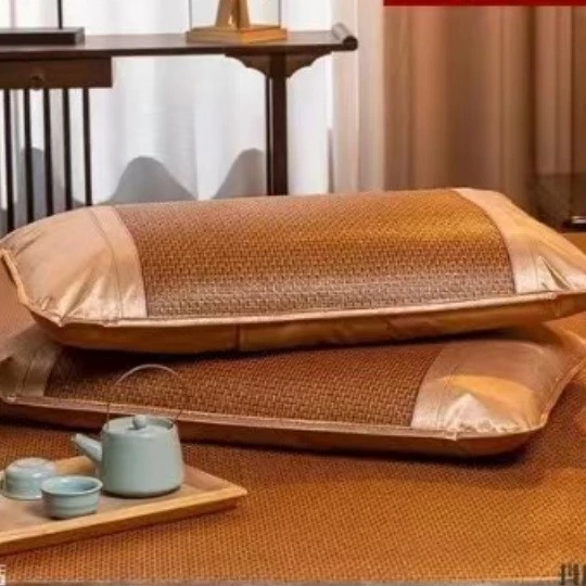 凉席枕套枕头套一对凉席信封式夏季单人冰丝单人软枕席枕片单只装