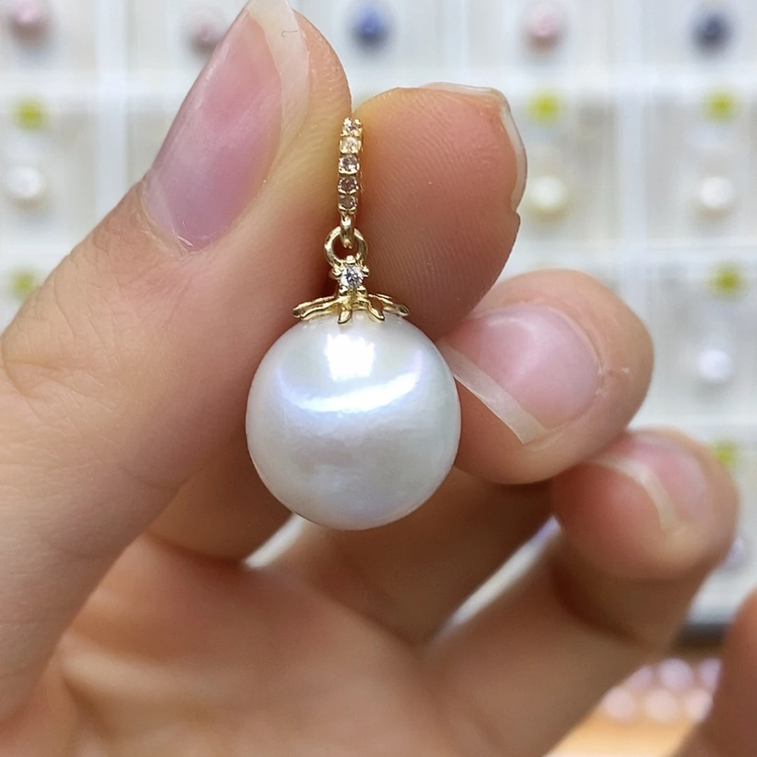 淡水珍珠合金吊坠(赠链)